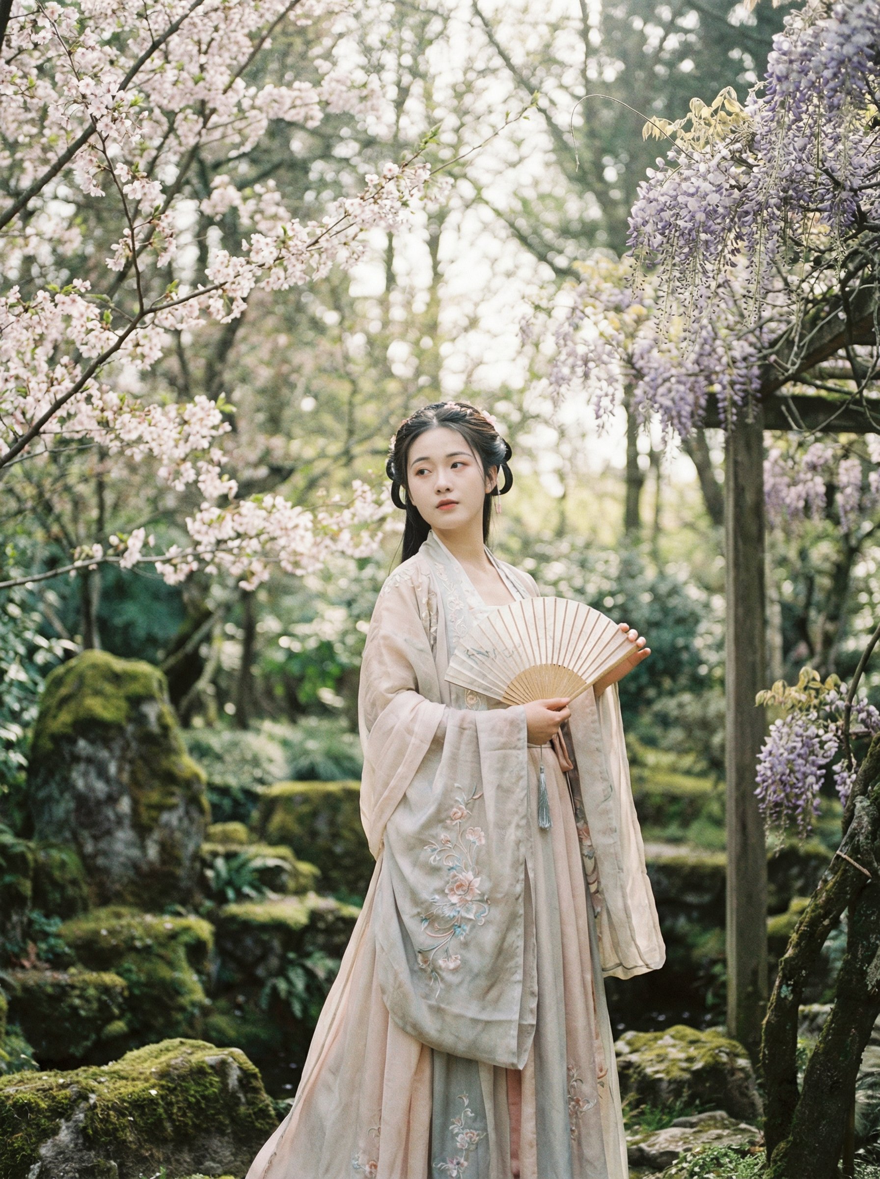 老虎菜古风汉服写真视频